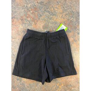 DSG Boys XS Solid Fleece Shorts Black 60% Cotton‎ 40% Polyester
